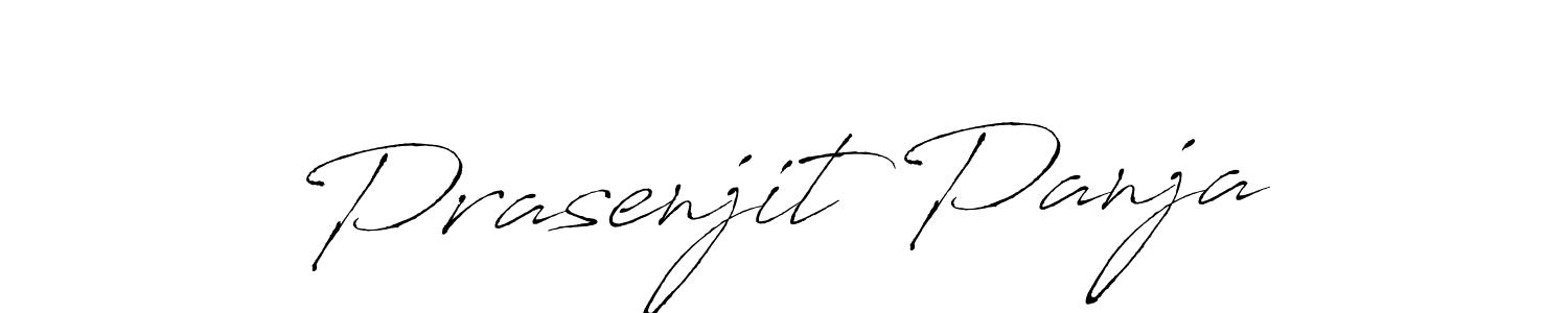 Design your own signature with our free online signature maker. With this signature software, you can create a handwritten (Antro_Vectra) signature for name Prasenjit Panja. Prasenjit Panja signature style 6 images and pictures png