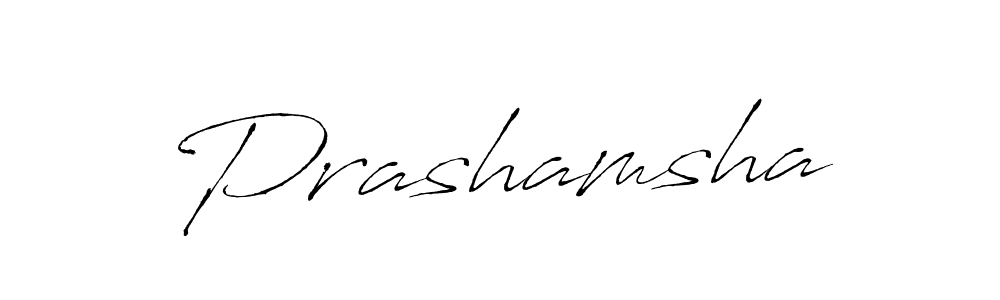 Prashamsha stylish signature style. Best Handwritten Sign (Antro_Vectra) for my name. Handwritten Signature Collection Ideas for my name Prashamsha. Prashamsha signature style 6 images and pictures png