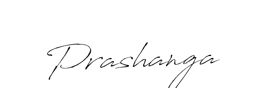 Use a signature maker to create a handwritten signature online. With this signature software, you can design (Antro_Vectra) your own signature for name Prashanga. Prashanga signature style 6 images and pictures png