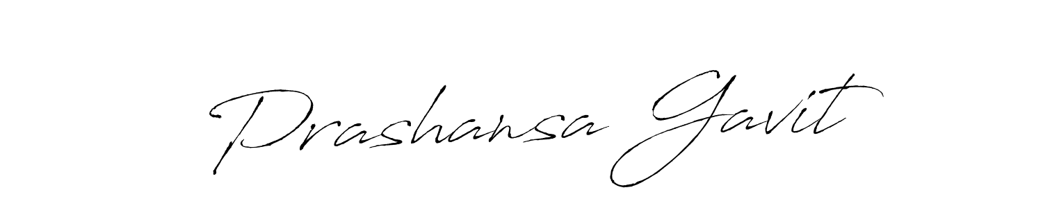 How to make Prashansa Gavit signature? Antro_Vectra is a professional autograph style. Create handwritten signature for Prashansa Gavit name. Prashansa Gavit signature style 6 images and pictures png
