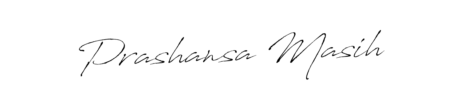 Prashansa Masih stylish signature style. Best Handwritten Sign (Antro_Vectra) for my name. Handwritten Signature Collection Ideas for my name Prashansa Masih. Prashansa Masih signature style 6 images and pictures png