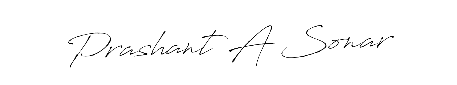 Here are the top 10 professional signature styles for the name Prashant A Sonar. These are the best autograph styles you can use for your name. Prashant A Sonar signature style 6 images and pictures png