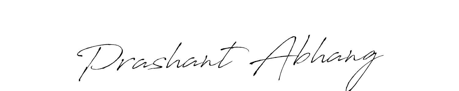 You can use this online signature creator to create a handwritten signature for the name Prashant Abhang. This is the best online autograph maker. Prashant Abhang signature style 6 images and pictures png