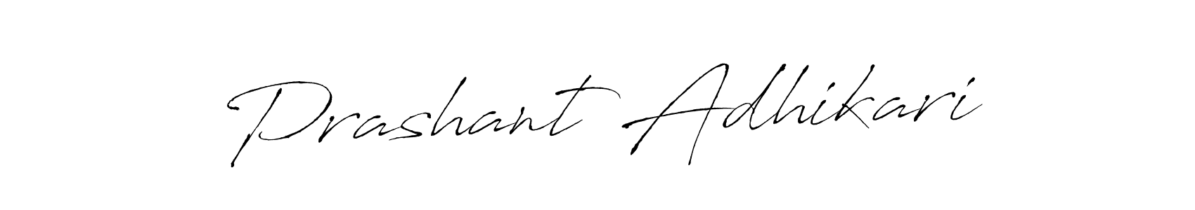 It looks lik you need a new signature style for name Prashant Adhikari. Design unique handwritten (Antro_Vectra) signature with our free signature maker in just a few clicks. Prashant Adhikari signature style 6 images and pictures png