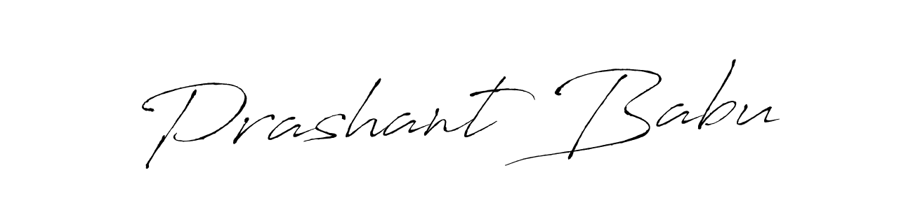 It looks lik you need a new signature style for name Prashant Babu. Design unique handwritten (Antro_Vectra) signature with our free signature maker in just a few clicks. Prashant Babu signature style 6 images and pictures png