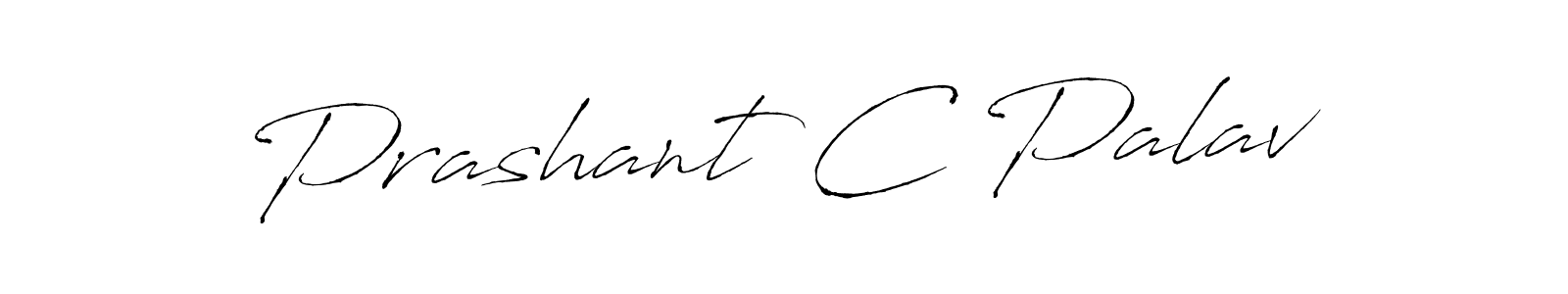 How to make Prashant C Palav signature? Antro_Vectra is a professional autograph style. Create handwritten signature for Prashant C Palav name. Prashant C Palav signature style 6 images and pictures png