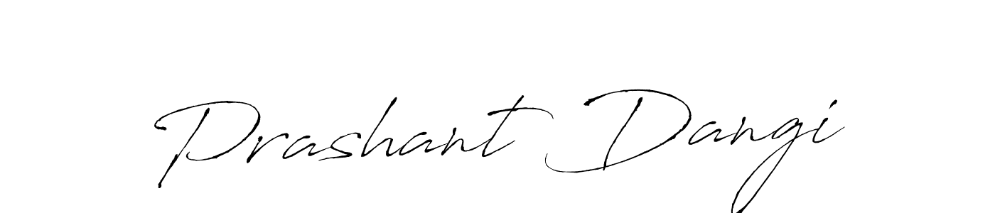 Use a signature maker to create a handwritten signature online. With this signature software, you can design (Antro_Vectra) your own signature for name Prashant Dangi. Prashant Dangi signature style 6 images and pictures png