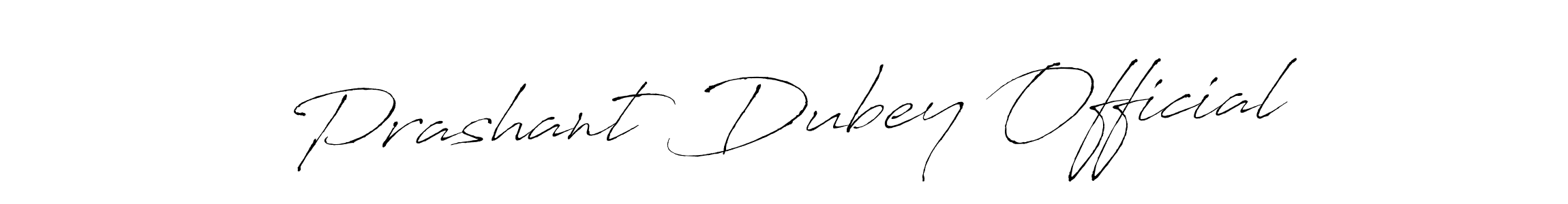 The best way (Antro_Vectra) to make a short signature is to pick only two or three words in your name. The name Prashant Dubey Official include a total of six letters. For converting this name. Prashant Dubey Official signature style 6 images and pictures png