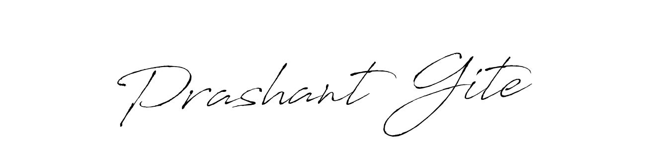 You should practise on your own different ways (Antro_Vectra) to write your name (Prashant Gite) in signature. don't let someone else do it for you. Prashant Gite signature style 6 images and pictures png