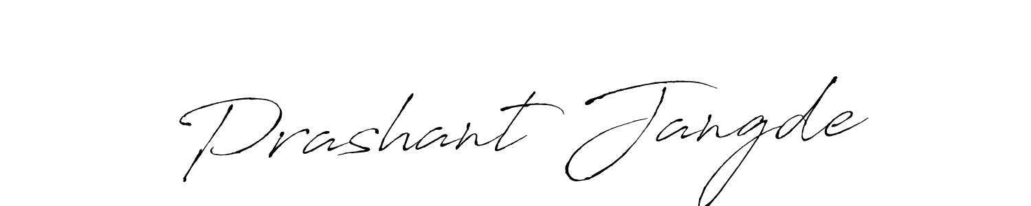 Also we have Prashant Jangde name is the best signature style. Create professional handwritten signature collection using Antro_Vectra autograph style. Prashant Jangde signature style 6 images and pictures png