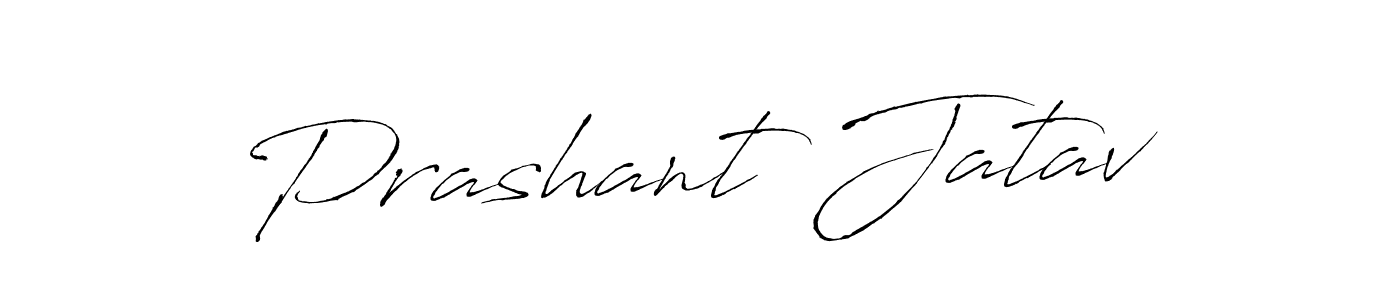 Prashant Jatav stylish signature style. Best Handwritten Sign (Antro_Vectra) for my name. Handwritten Signature Collection Ideas for my name Prashant Jatav. Prashant Jatav signature style 6 images and pictures png