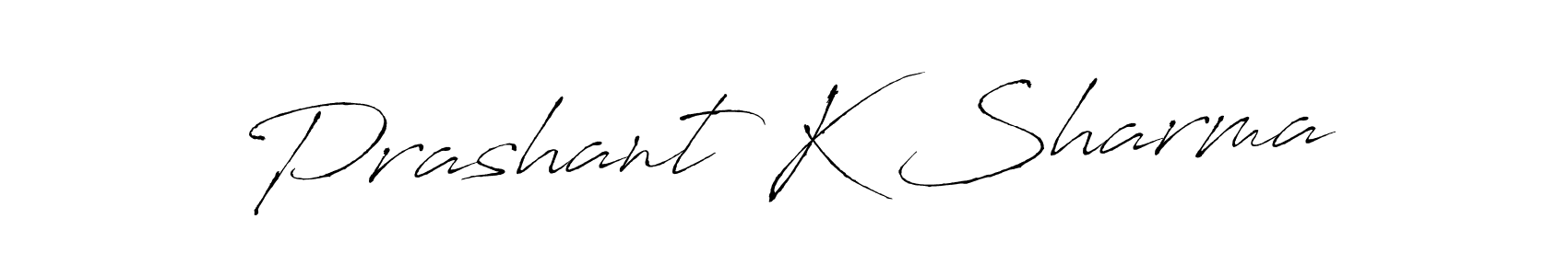 Use a signature maker to create a handwritten signature online. With this signature software, you can design (Antro_Vectra) your own signature for name Prashant K Sharma. Prashant K Sharma signature style 6 images and pictures png