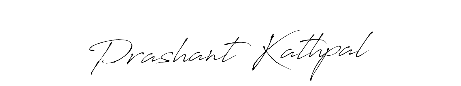 How to make Prashant Kathpal signature? Antro_Vectra is a professional autograph style. Create handwritten signature for Prashant Kathpal name. Prashant Kathpal signature style 6 images and pictures png