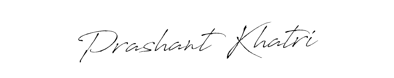How to make Prashant Khatri signature? Antro_Vectra is a professional autograph style. Create handwritten signature for Prashant Khatri name. Prashant Khatri signature style 6 images and pictures png
