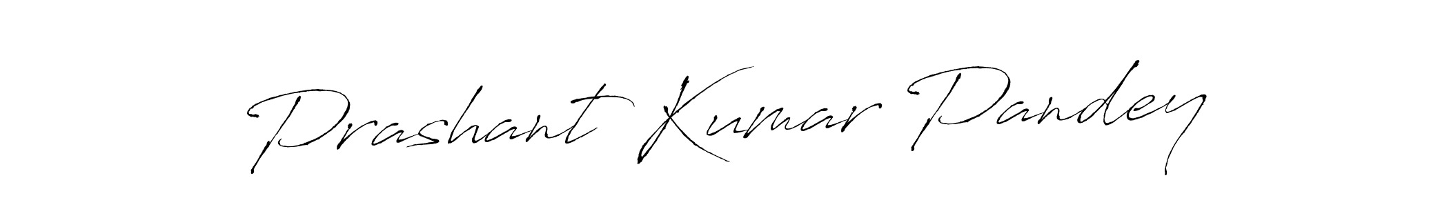 How to make Prashant Kumar Pandey name signature. Use Antro_Vectra style for creating short signs online. This is the latest handwritten sign. Prashant Kumar Pandey signature style 6 images and pictures png