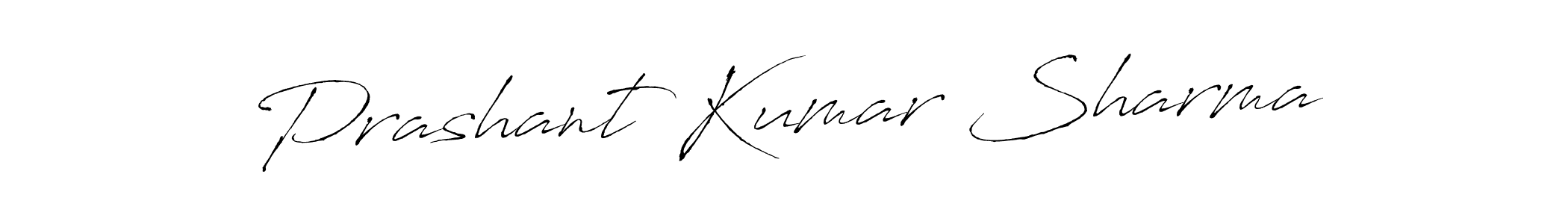 Use a signature maker to create a handwritten signature online. With this signature software, you can design (Antro_Vectra) your own signature for name Prashant Kumar Sharma. Prashant Kumar Sharma signature style 6 images and pictures png