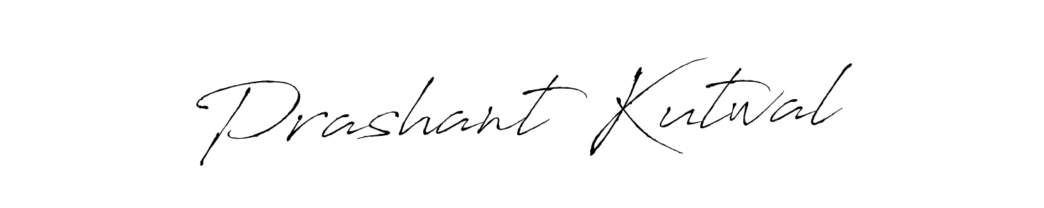 Prashant Kutwal stylish signature style. Best Handwritten Sign (Antro_Vectra) for my name. Handwritten Signature Collection Ideas for my name Prashant Kutwal. Prashant Kutwal signature style 6 images and pictures png