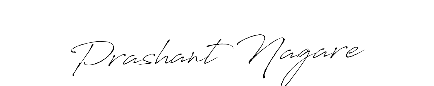 Create a beautiful signature design for name Prashant Nagare. With this signature (Antro_Vectra) fonts, you can make a handwritten signature for free. Prashant Nagare signature style 6 images and pictures png