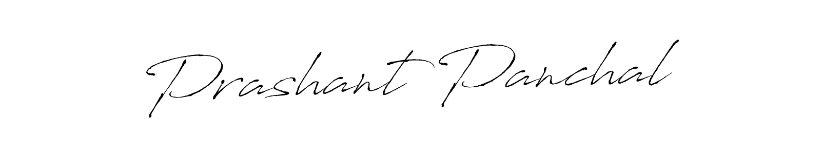 Make a beautiful signature design for name Prashant Panchal. With this signature (Antro_Vectra) style, you can create a handwritten signature for free. Prashant Panchal signature style 6 images and pictures png