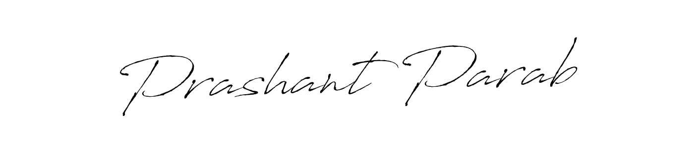 Use a signature maker to create a handwritten signature online. With this signature software, you can design (Antro_Vectra) your own signature for name Prashant Parab. Prashant Parab signature style 6 images and pictures png