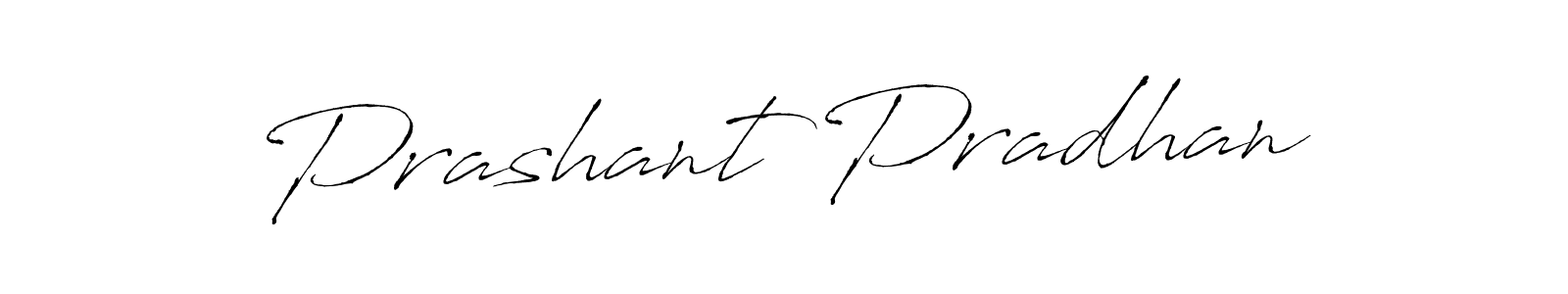 Design your own signature with our free online signature maker. With this signature software, you can create a handwritten (Antro_Vectra) signature for name Prashant Pradhan. Prashant Pradhan signature style 6 images and pictures png