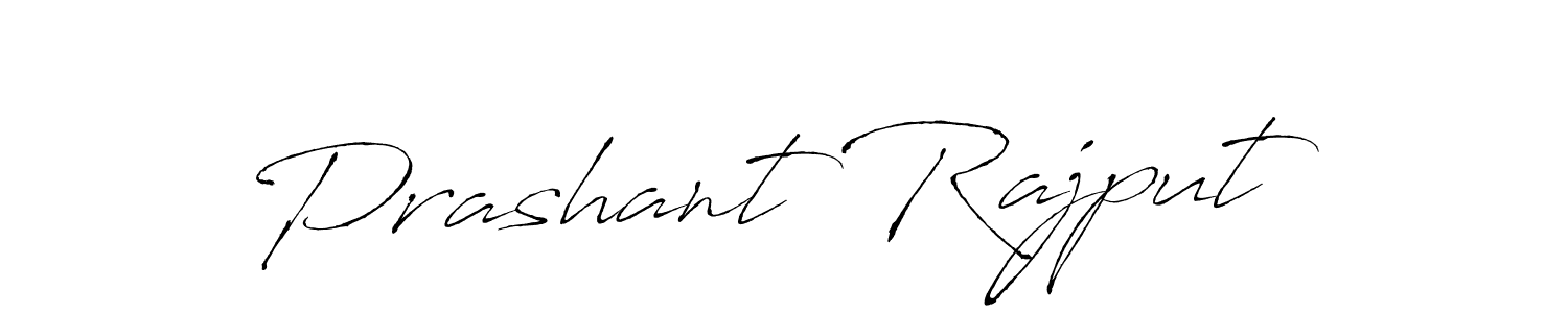 How to make Prashant Rajput signature? Antro_Vectra is a professional autograph style. Create handwritten signature for Prashant Rajput name. Prashant Rajput signature style 6 images and pictures png