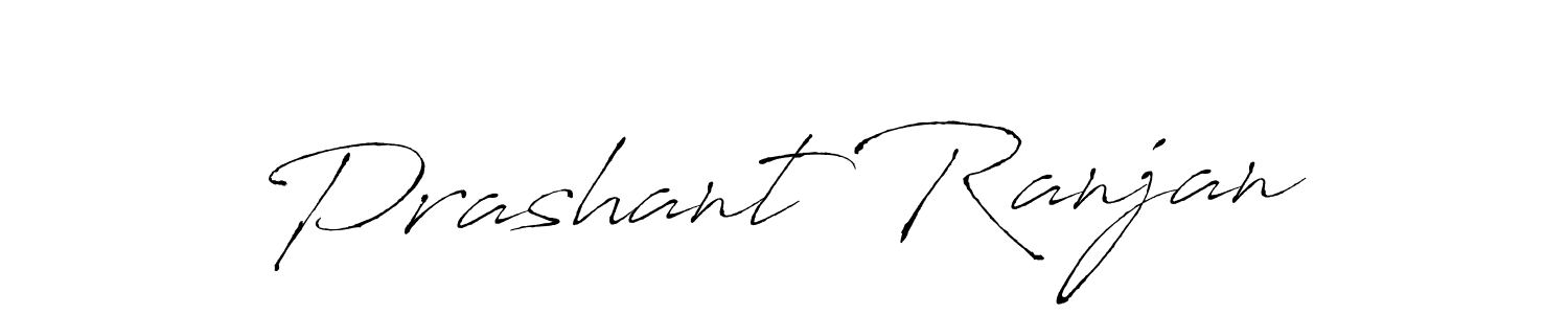 Design your own signature with our free online signature maker. With this signature software, you can create a handwritten (Antro_Vectra) signature for name Prashant Ranjan. Prashant Ranjan signature style 6 images and pictures png