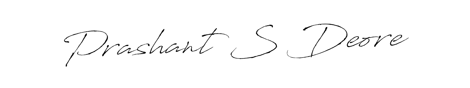 How to make Prashant S Deore signature? Antro_Vectra is a professional autograph style. Create handwritten signature for Prashant S Deore name. Prashant S Deore signature style 6 images and pictures png