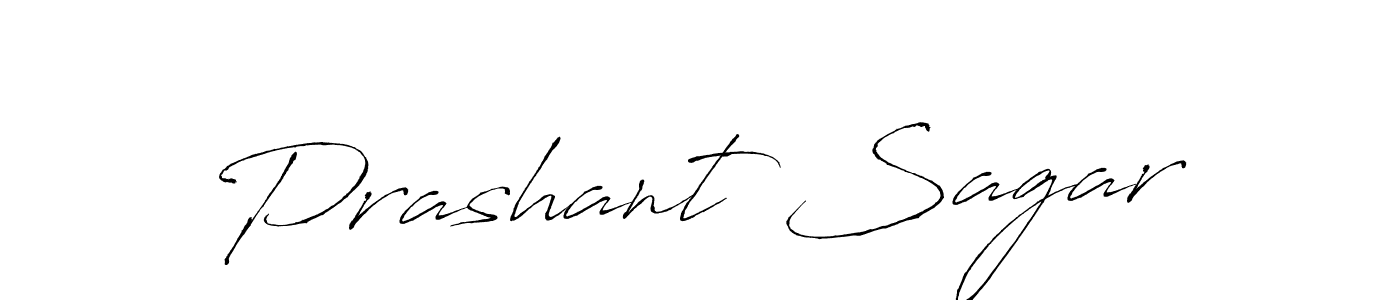 How to make Prashant Sagar signature? Antro_Vectra is a professional autograph style. Create handwritten signature for Prashant Sagar name. Prashant Sagar signature style 6 images and pictures png