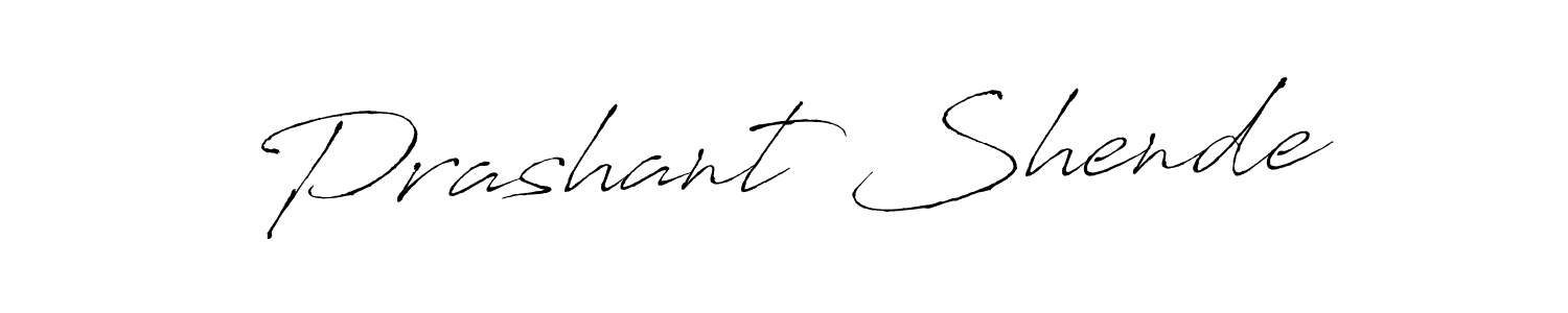You can use this online signature creator to create a handwritten signature for the name Prashant Shende. This is the best online autograph maker. Prashant Shende signature style 6 images and pictures png