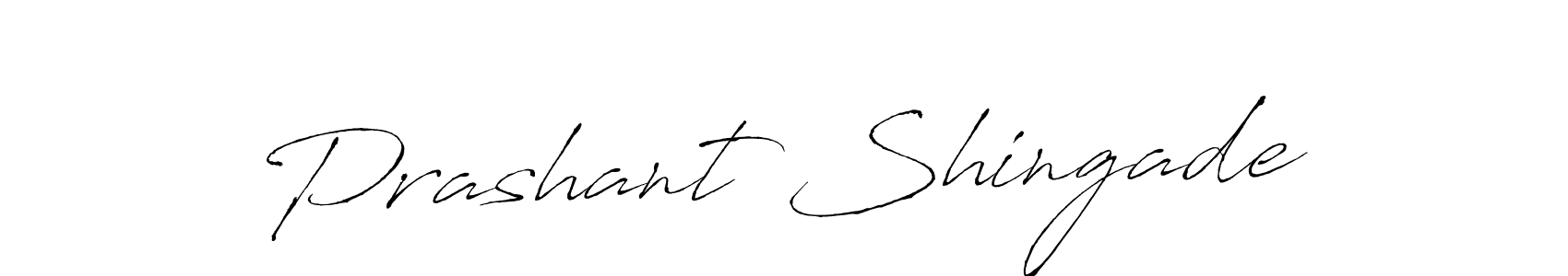 Also You can easily find your signature by using the search form. We will create Prashant Shingade name handwritten signature images for you free of cost using Antro_Vectra sign style. Prashant Shingade signature style 6 images and pictures png