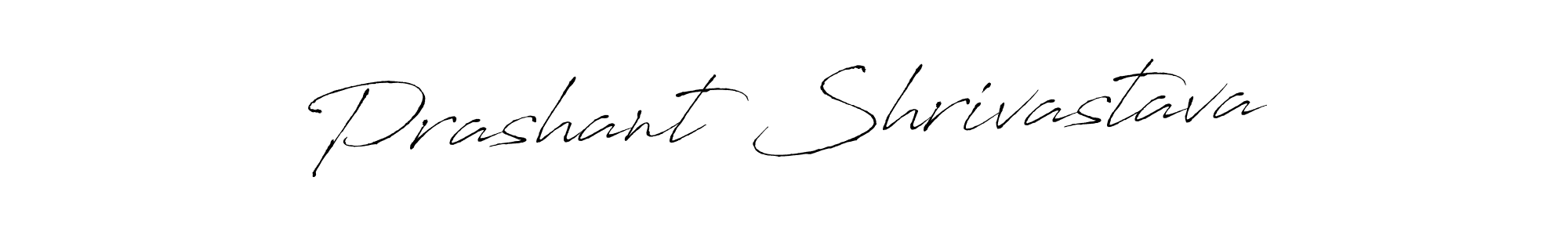 Make a beautiful signature design for name Prashant Shrivastava. With this signature (Antro_Vectra) style, you can create a handwritten signature for free. Prashant Shrivastava signature style 6 images and pictures png