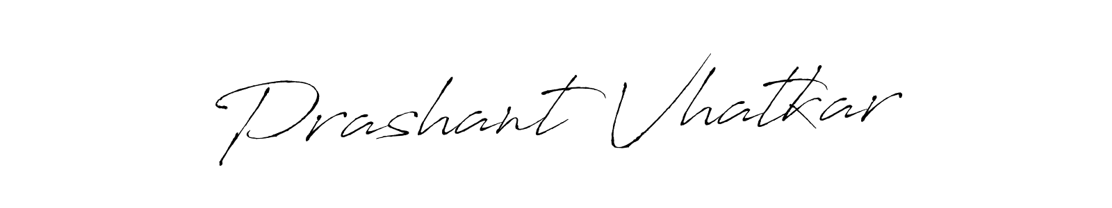 Use a signature maker to create a handwritten signature online. With this signature software, you can design (Antro_Vectra) your own signature for name Prashant Vhatkar. Prashant Vhatkar signature style 6 images and pictures png
