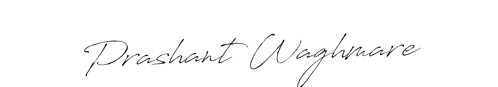 Make a beautiful signature design for name Prashant Waghmare. With this signature (Antro_Vectra) style, you can create a handwritten signature for free. Prashant Waghmare signature style 6 images and pictures png
