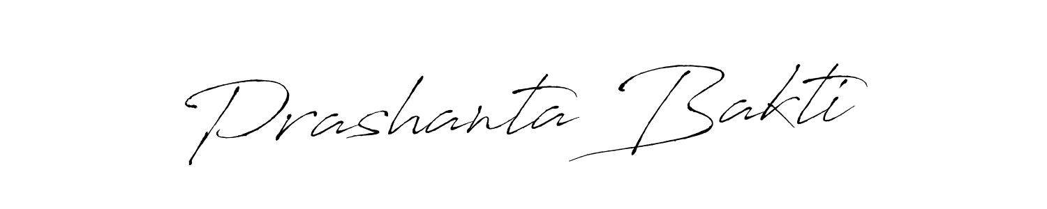 Antro_Vectra is a professional signature style that is perfect for those who want to add a touch of class to their signature. It is also a great choice for those who want to make their signature more unique. Get Prashanta Bakti name to fancy signature for free. Prashanta Bakti signature style 6 images and pictures png