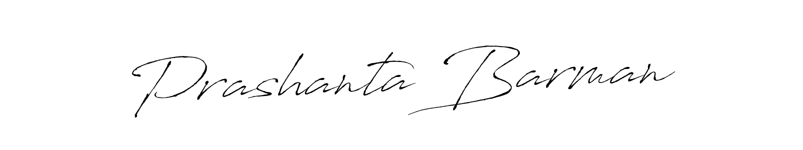Create a beautiful signature design for name Prashanta Barman. With this signature (Antro_Vectra) fonts, you can make a handwritten signature for free. Prashanta Barman signature style 6 images and pictures png