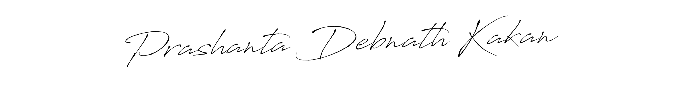 Design your own signature with our free online signature maker. With this signature software, you can create a handwritten (Antro_Vectra) signature for name Prashanta Debnath Kakan. Prashanta Debnath Kakan signature style 6 images and pictures png