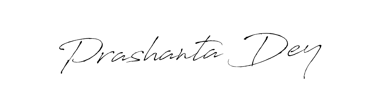 How to make Prashanta Dey signature? Antro_Vectra is a professional autograph style. Create handwritten signature for Prashanta Dey name. Prashanta Dey signature style 6 images and pictures png