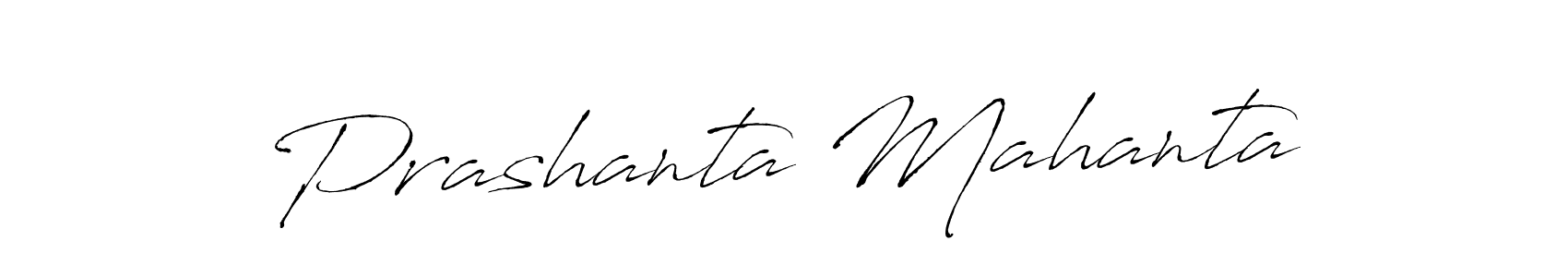 Make a beautiful signature design for name Prashanta Mahanta. With this signature (Antro_Vectra) style, you can create a handwritten signature for free. Prashanta Mahanta signature style 6 images and pictures png