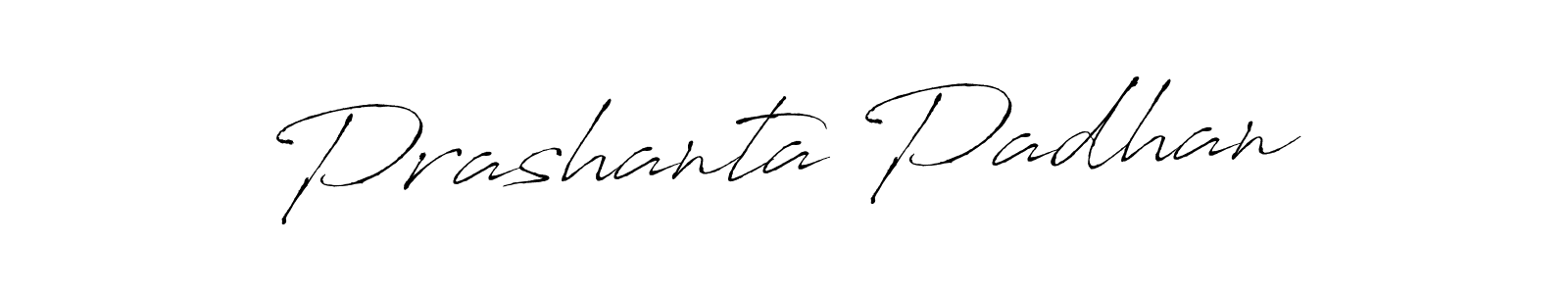 Prashanta Padhan stylish signature style. Best Handwritten Sign (Antro_Vectra) for my name. Handwritten Signature Collection Ideas for my name Prashanta Padhan. Prashanta Padhan signature style 6 images and pictures png