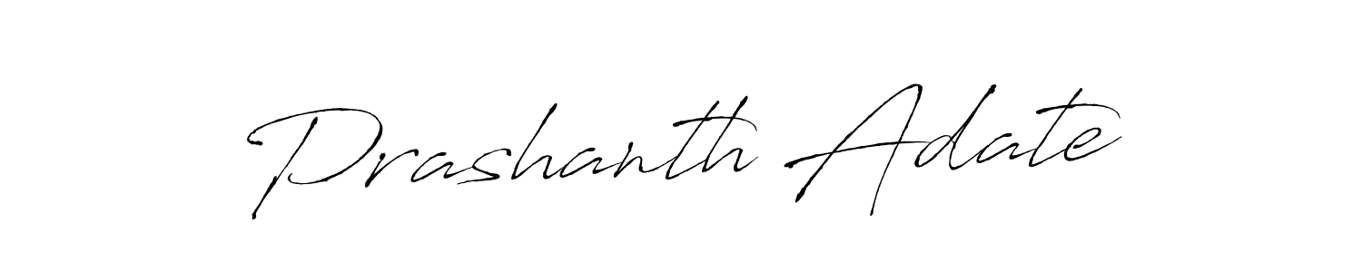 This is the best signature style for the Prashanth Adate name. Also you like these signature font (Antro_Vectra). Mix name signature. Prashanth Adate signature style 6 images and pictures png