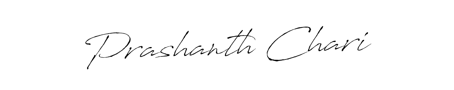 Create a beautiful signature design for name Prashanth Chari. With this signature (Antro_Vectra) fonts, you can make a handwritten signature for free. Prashanth Chari signature style 6 images and pictures png