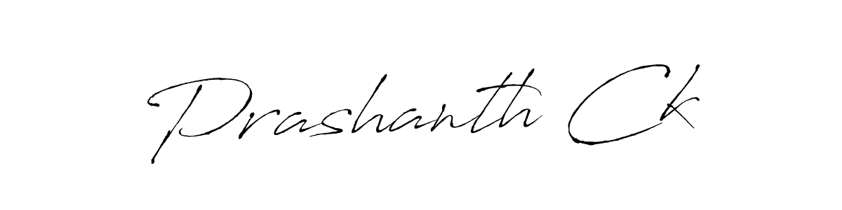 How to make Prashanth Ck signature? Antro_Vectra is a professional autograph style. Create handwritten signature for Prashanth Ck name. Prashanth Ck signature style 6 images and pictures png