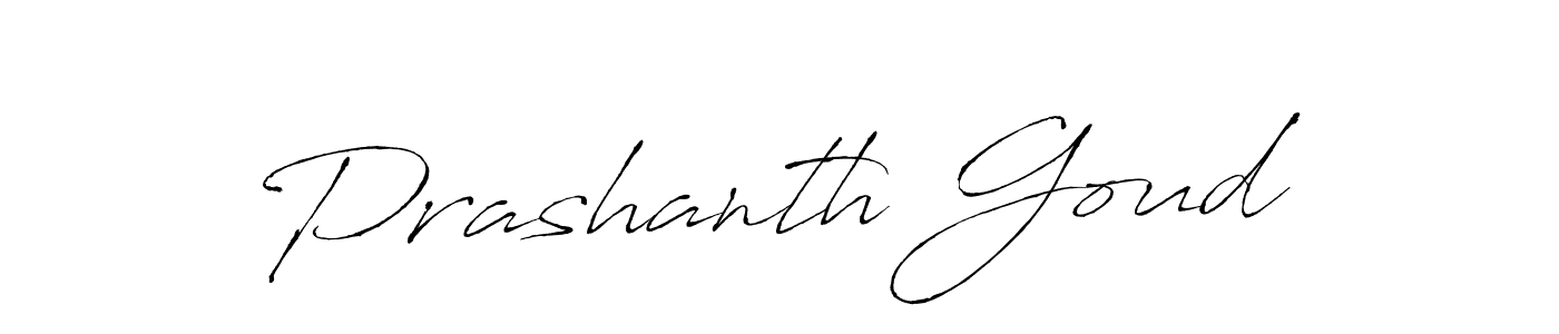 Make a beautiful signature design for name Prashanth Goud. Use this online signature maker to create a handwritten signature for free. Prashanth Goud signature style 6 images and pictures png