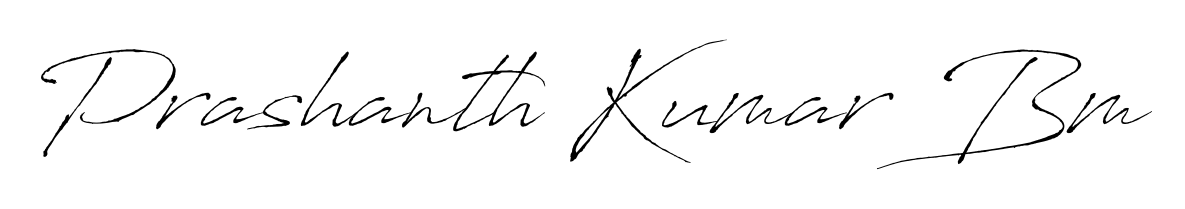 Get inspired by this graceful Antro_Vectra signature style for name Prashanth Kumar Bm. Smooth loops and balanced proportions for everyday use. Prashanth Kumar Bm signature style 6 images and pictures png