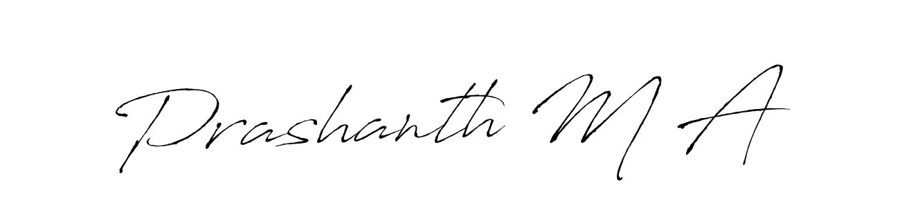 See photos of Prashanth M A official signature by Spectra . Check more albums & portfolios. Read reviews & check more about Antro_Vectra font. Prashanth M A signature style 6 images and pictures png