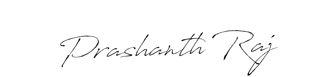 Prashanth Raj stylish signature style. Best Handwritten Sign (Antro_Vectra) for my name. Handwritten Signature Collection Ideas for my name Prashanth Raj. Prashanth Raj signature style 6 images and pictures png