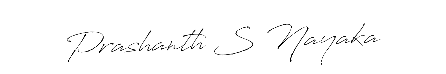 Use a signature maker to create a handwritten signature online. With this signature software, you can design (Antro_Vectra) your own signature for name Prashanth S Nayaka. Prashanth S Nayaka signature style 6 images and pictures png