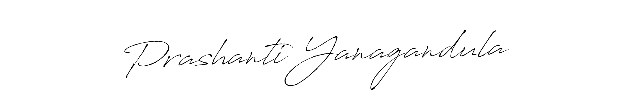 Use a signature maker to create a handwritten signature online. With this signature software, you can design (Antro_Vectra) your own signature for name Prashanti Yanagandula. Prashanti Yanagandula signature style 6 images and pictures png