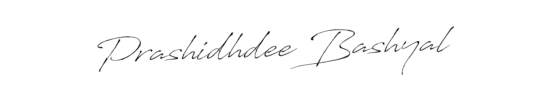 Make a beautiful signature design for name Prashidhdee Bashyal. With this signature (Antro_Vectra) style, you can create a handwritten signature for free. Prashidhdee Bashyal signature style 6 images and pictures png